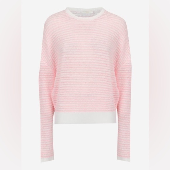 Chloé Sweater Fluo Pink and White - Picture 1 of 14